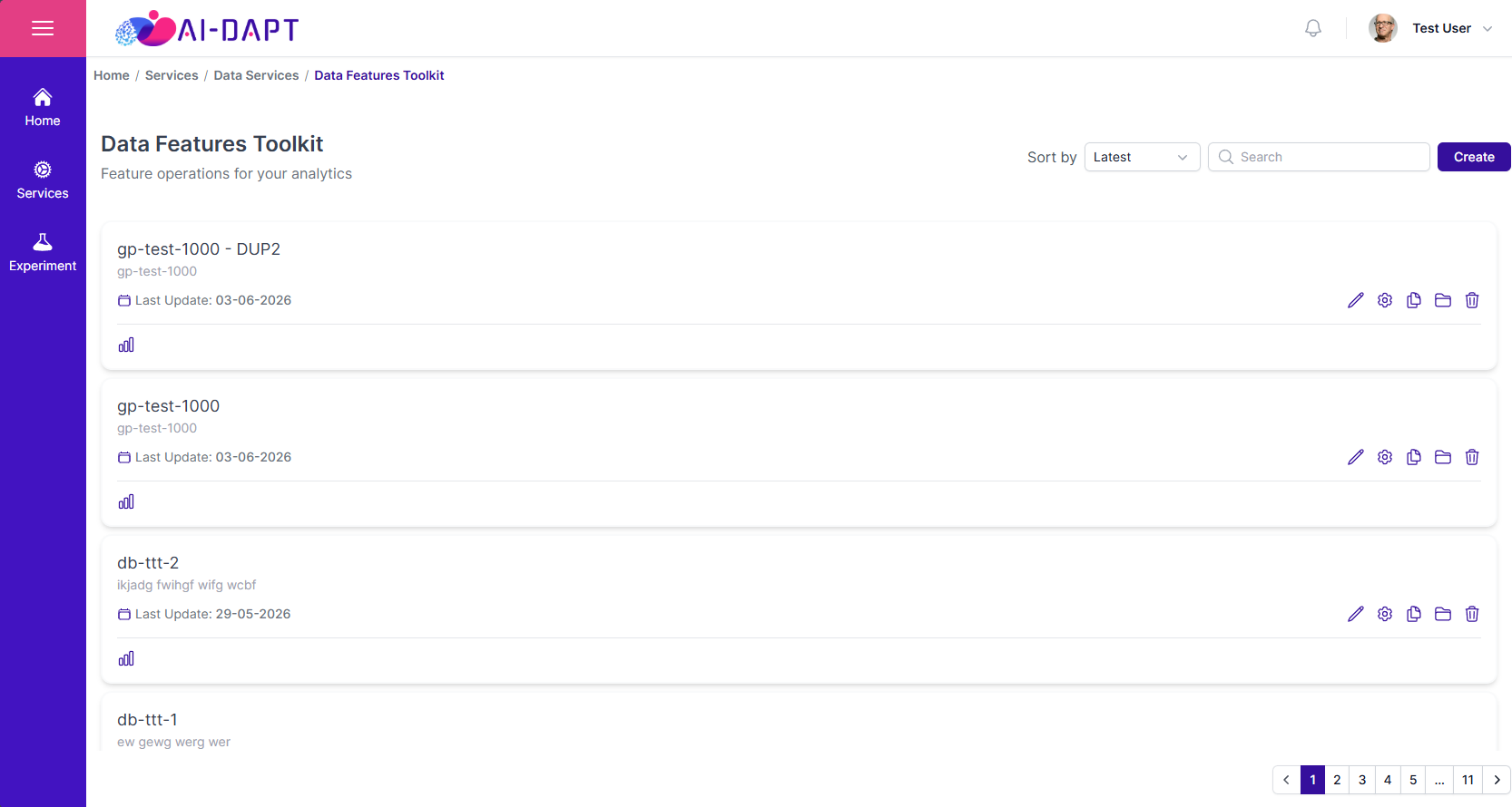 DFT Landing Page