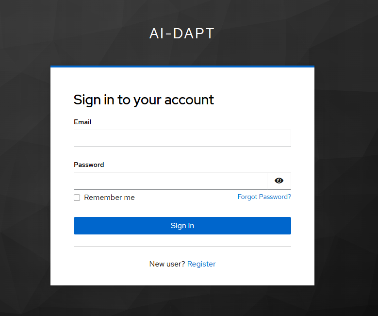 Keycloak login