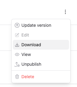 download option